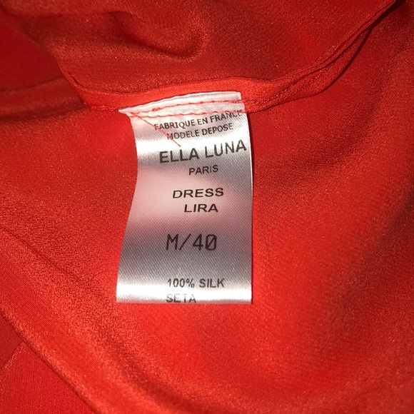 100% Silk dress by Ella Luna - Picture 6 of 6